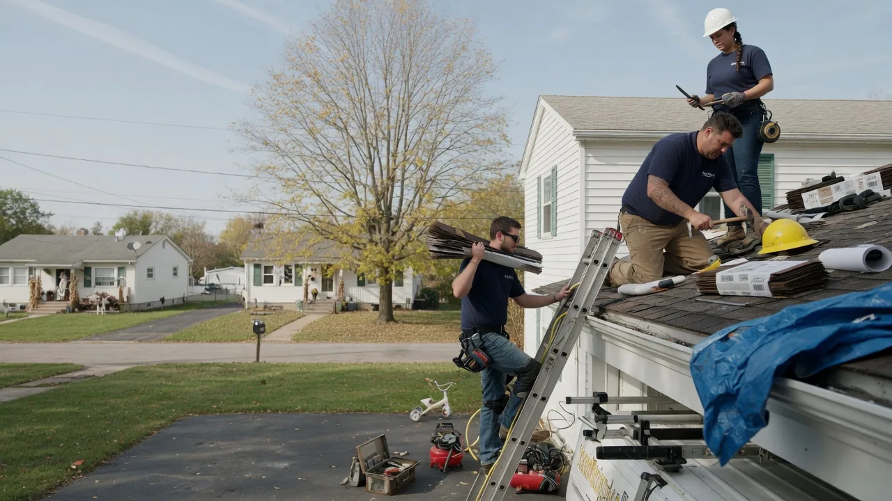 Local Roofing Contractors in Waggoner, IL near me